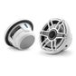 JL AUDIO M6-770X-S-GWGW 7.7" MARINE COAXIAL SPEAKERS GLOSS WHITE WITH TITANIUM SPORT GRILLE