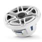 JL AUDIO M6-770X-S-GWGW 7.7" MARINE COAXIAL SPEAKERS GLOSS WHITE WITH TITANIUM SPORT GRILLE