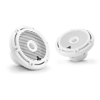 JL AUDIO M3-650X-C-GW 6.5" MARINE COAXIAL SPEAKERS GLOSS WHITE CLASSIC GRILLE