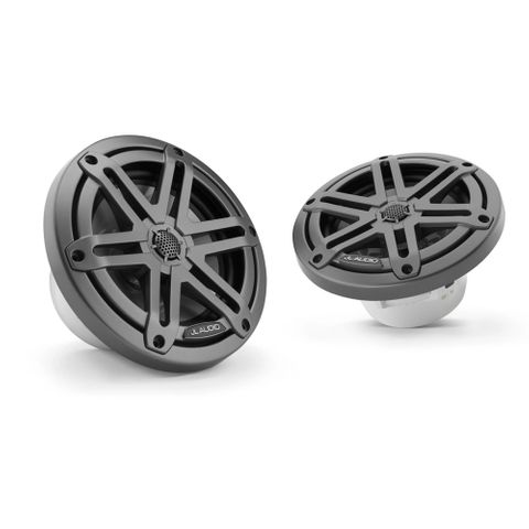 JL AUDIO M3-650X-S-GM 6.5" MARINE COAXIAL SPEAKERS GRAY METALLIC SPORT GRILLE