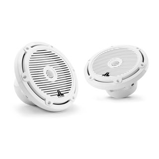 JL AUDIO M3-770X-C-GW 7.7" MARINE COAXIAL SPEAKERS GLOSS WHITE CLASSIC GRILLE