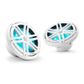 JL AUDIO M3-770X-S-GW-I 7.7" MARINE COAXIAL SPEAKERS GLOSS WHITE SPORT GRILLE WITH LED