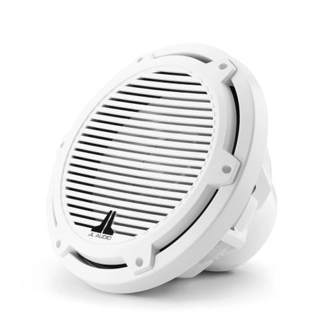 JL AUDIO M3-10IB-C-GW-4 10" MARINE SUBWOODER DRIVER GLOSS WHITE CLASSIC GRILLE