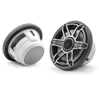 JL AUDIO M6-770X-S-GMTI 7.7" MARINE COAXIAL SPEAKERS GRAY TITANIUM SPORT GRILLE