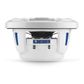 JL AUDIO M6-770X-S-GWGW-I 7.7" MARINE COAXIAL SPEAKERS GLOSS WHITE WITH LED AND TITANIUM SPORT GRILL