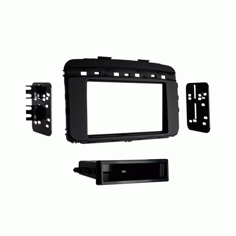 FITTING KIT KIA SORENTO 2015 - 2020 DIN & DOUBLE DIN (BLACK)