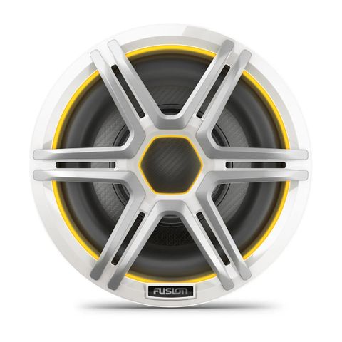 FUSION 10" APOLLO MARINE SUBWOOFER WITH SPORTS GREY GRILLE LED