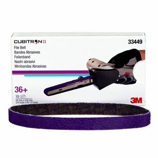 3M 33445 CUBITRON II SANDING BELT 20 X 520 MM 36+ PACK OF 10