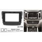 FITTING KIT 9" DASH KIT SSANGYONG MUSSO , RHINO , REXTON 2017 ON (BLACK)