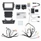 FITTING KIT HYUNDAI SANTA FE 2013 - 2019 DIN & DOUBLE DIN (BLACK) (WITH NAV)