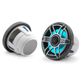 JL AUDIO M6-88X-S-GMTI-I 8.8" MARINE COAXIAL SPEAKERS WITH LED AND TITANIUM SPORT GRILLE