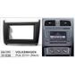 FITTING KIT VOLKSWAGEN POLO 2014 - 2019 DOUBLE DIN (BLACK)