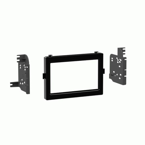 FITTING KIT MITSUBISHI OUTLANDER 2019 - 2023 DOUBLE DIN (BLACK)