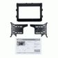 FITTING KIT MITSUBISHI OUTLANDER 2020 ON DIN & DOUBLE DIN (BLACK)