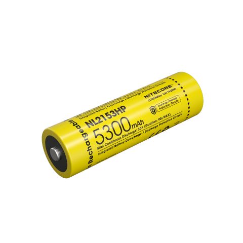 NITECORE LI-ION RECHARGEABLE 21700 HIGH DRAIN BATTERY 5300MAH 3.6V