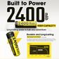 NITECORE LI-ION RECHARGEABLE AA BATTERY 2400MAH 1.5V 4 PACK KIT