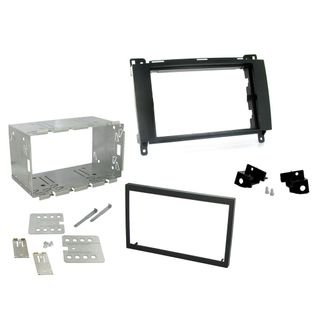 FITTING KIT MERCEDES A , B , VIANO , VITO 2004 - 2014 DOUBLE DIN (WITH CAGE) (BLACK)