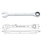 TOPTUL WRENCH GEARED 10MM