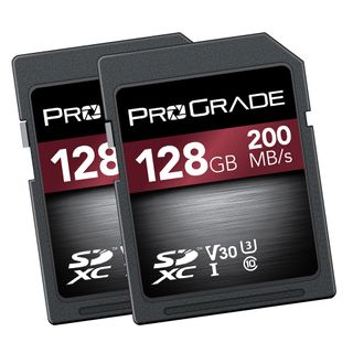 PROGRADE DIGITAL SDXC STRONTIUM UHS-I 128GB R200MB/S W50MB/S V30 2 PACK