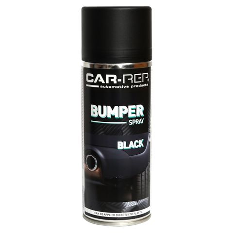 CAR-REP AEROSOL BUMPER SPRAY BLACK 400ML