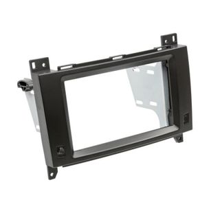 FITTING KIT MERCEDES VITO , A , B 2004 - 2021 DOUBLE DIN (WITH BRACKETS) (BLACK)