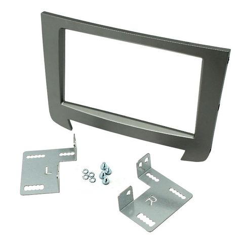 FITTING KIT SSANGYONG REXTON 2013 - 2017 DOUBLE DIN (SILVER)
