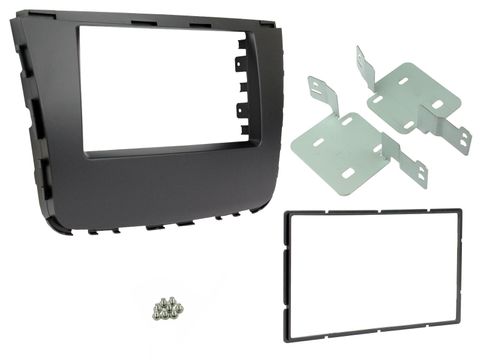 FITTING KIT SSANGYONG , MUSSO RHINO 2018 - 2021 DOUBLE DIN (GREY)