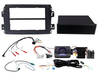 FITTING KIT FIAT DUCATO (8 SERIES) 2021 ON SINGLE DIN (BLACK) COMPLETE KIT