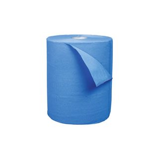 EDS AUTO BLUE PAPER CLEANING ROLL 500 TEAR OFF 2PK
