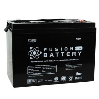 AUTOMOTIVE BATTERY FUSION ELECTRIC VEHICLE 6V 200AH DEEP CYCLE BATTERY