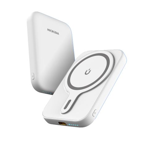 MICRODIA SNAP POWER ACHOR 35W MAGNETIC POWER BANK 10,000MAH WHITE