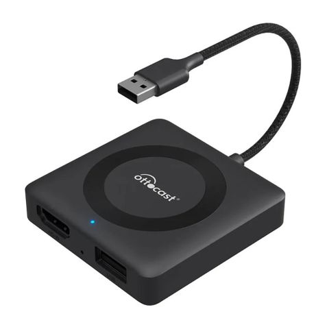 OTTOCAST CARPLAY & ANDROID AUTO TO WIRELESS USB ADAPTER