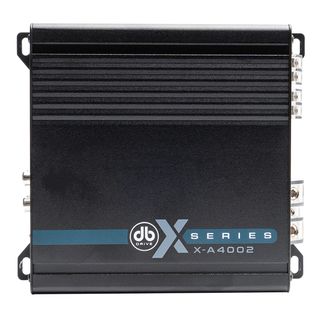 DB DRIVE AMP X-SERIES 2CH CLASS D RMS 75W X 2 @ 4OHM / 150W X 4 @ 2 OHM