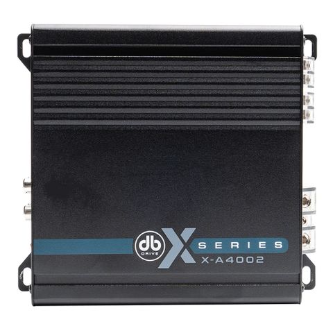 DB DRIVE AMP X-SERIES 2CH CLASS D RMS 75W X 2 @ 4OHM / 150W X 4 @ 2 OHM