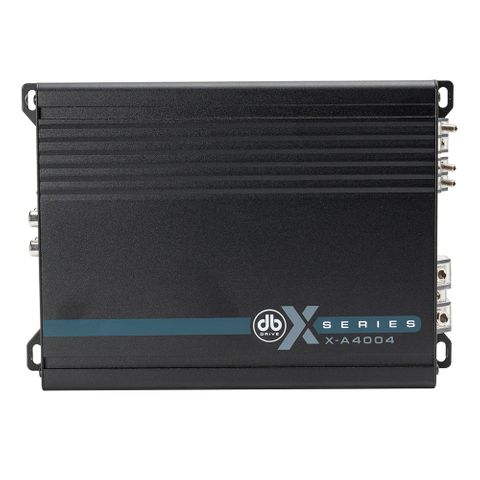 DB DRIVE AMP X-SERIES 4CH CLASS D RMS 75W X 4 @ 4OHM / 150W X 4 @ 2 OHM