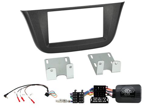 FITTING KIT IVECO DAILY 2018 ON - COMPLETE KIT (BLACK)