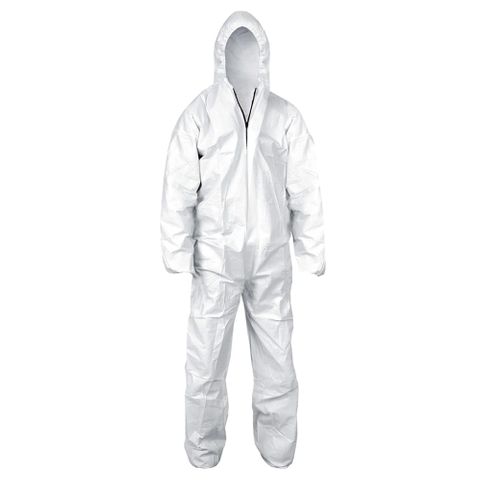 OVERALL PAPER COVERALL 55GSM LARGE