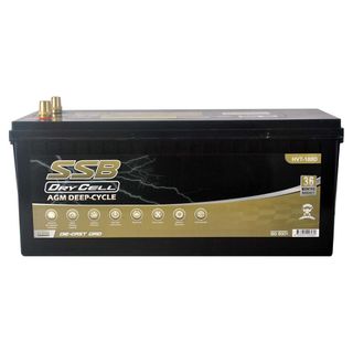 AGM BATTERY DEEP CYCLE DUAL PURPOSE 12V 180AH 1300CCA BY SSB ULTRA HIGH PERFORMANCE