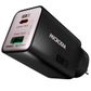 MICRODIA SMARTCUBE NANO 45W DUAL PORT GAN WALL CHARGER - BLACK