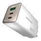 MICRODIA SMARTCUBE NANO 65W TRI PORT GAN WALL CHARGER - WHITE