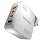 MICRODIA SMARTCUBE NANO 100W 4 PORT GAN WALL CHARGER - WHITE