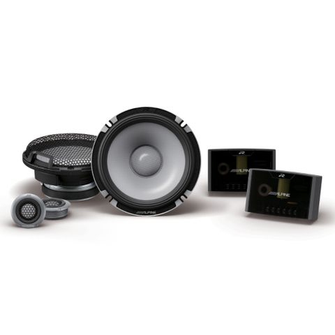 ALPINE 6.5" COMPONENT SPEAKER 300W R SERIES 2-WAY