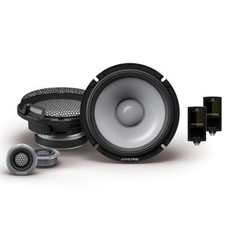 ALPINE TYPE R 6.5" COMPONENT SPEAKER 2-WAY 100W RMS (R2 SERIES)
