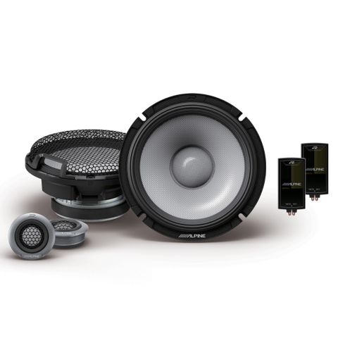 ALPINE 6.5" COMPONENT SPEAKER 300W R SERIES 2-WAY