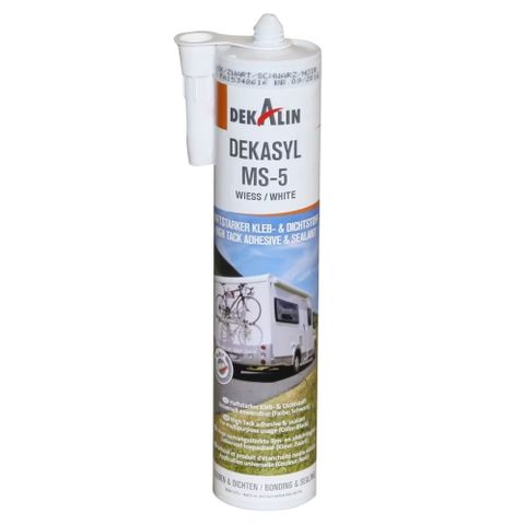 DEKALIN MS5 ADHESIVE SEALER WHITE 290 ML