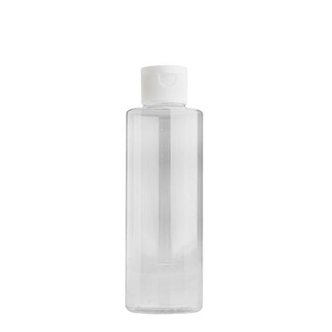CLEAR BOTTLE WITH FLIP TOP CAP 250ML