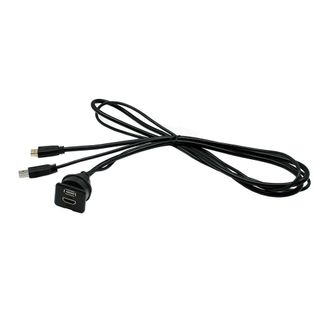 HDMi AND USB 1.5M DASH MOUNT EXTENSION CABLE