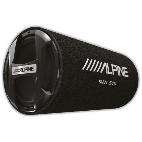 ALPINE 10" TUBE SUB, 1200W PEAK POWER HANDLING
