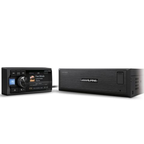 ALPINE HEAD UNIT ADD-IN DSP HI-RES AUDIO DIGITAL MEDIA PLAYER WITH BLUETOOTH