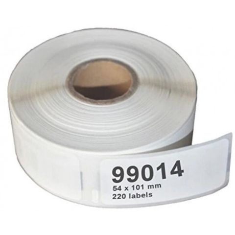 DYMO 54MM X 101MM LABLES FOR MIXING ROOM PRINTERS - 220 LABELS PER ROLL